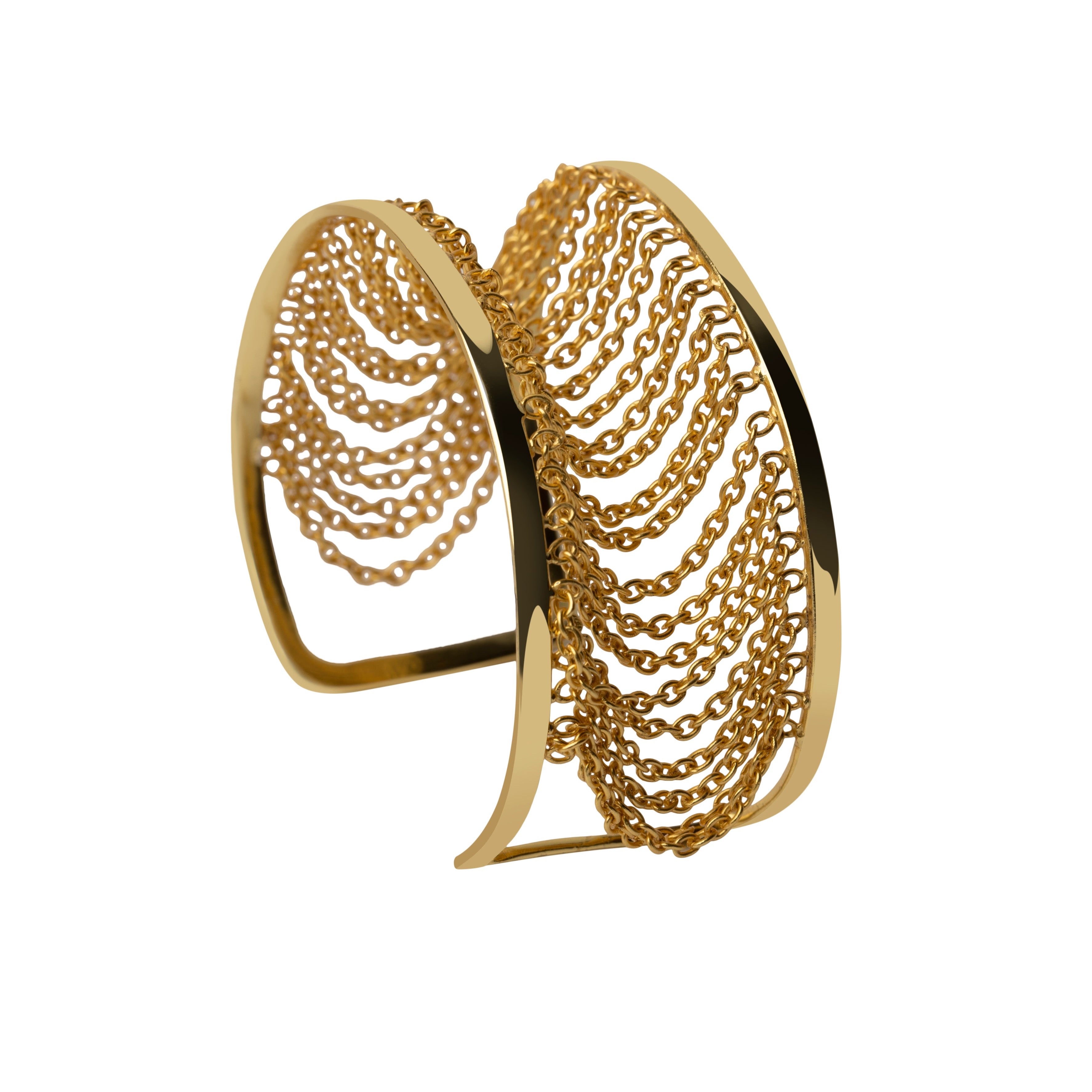 Linked Up Chain Cuff