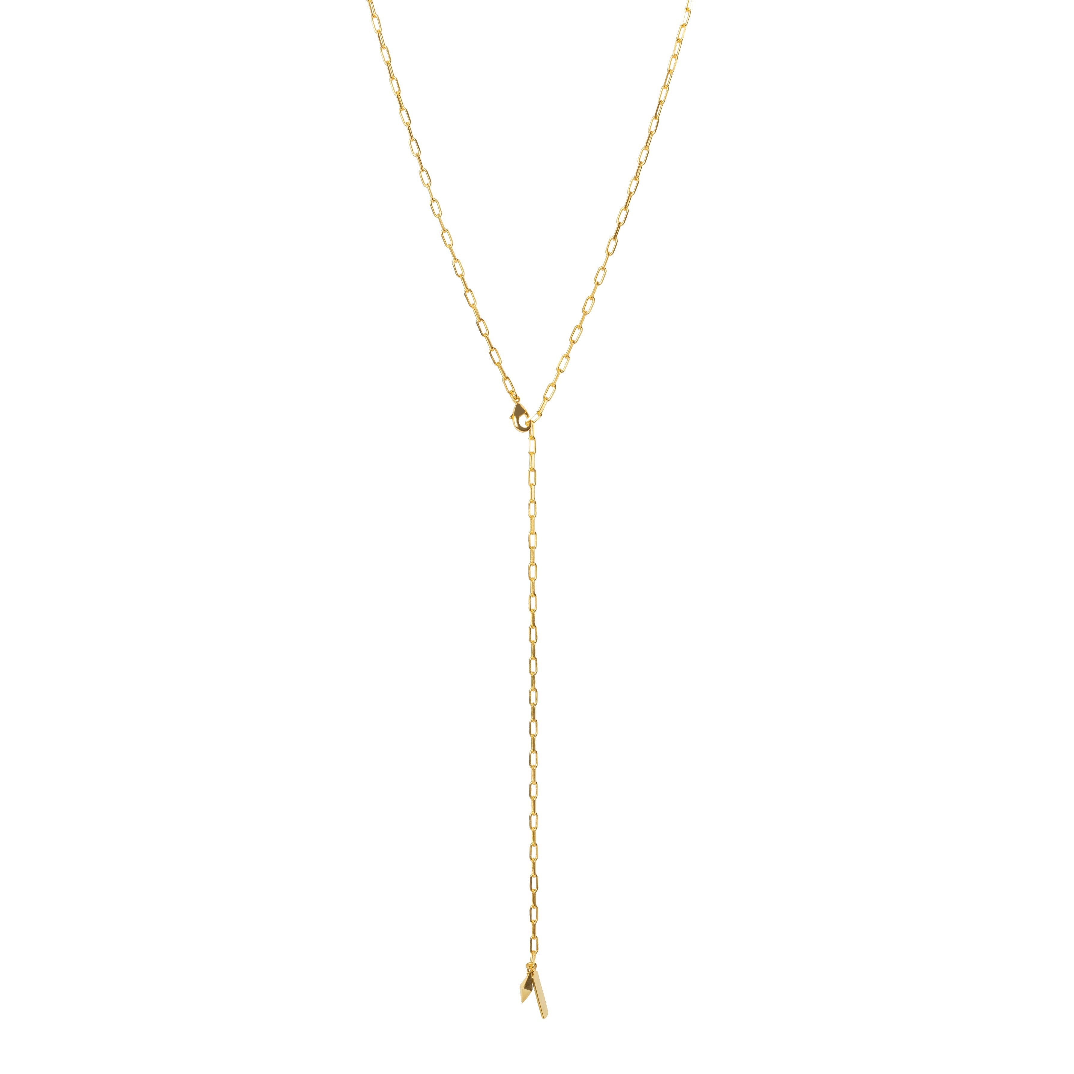 PaperClip Chain Lariat
