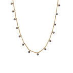 Grey Enamel Ball Chain