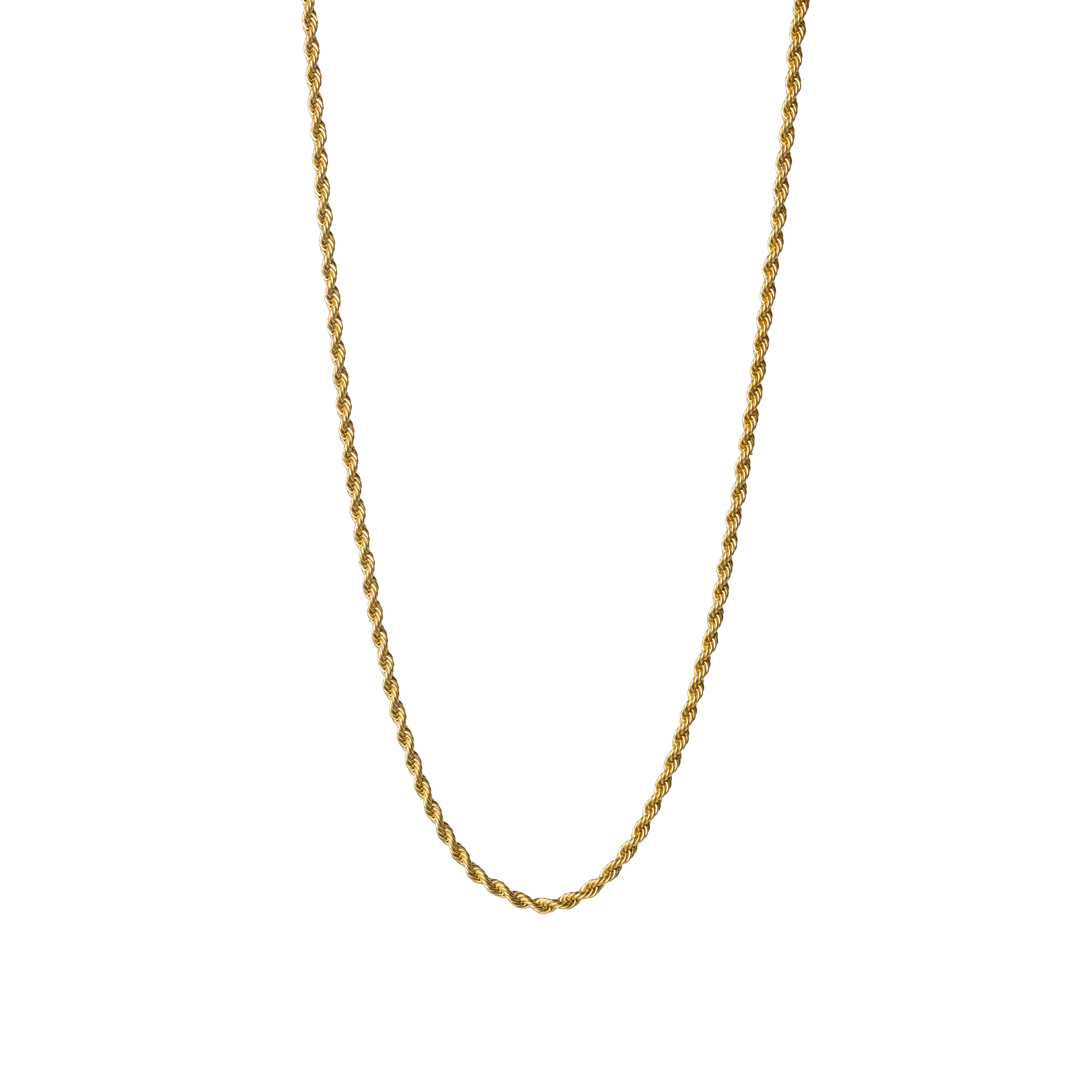 Twisted Wire Gold Chain