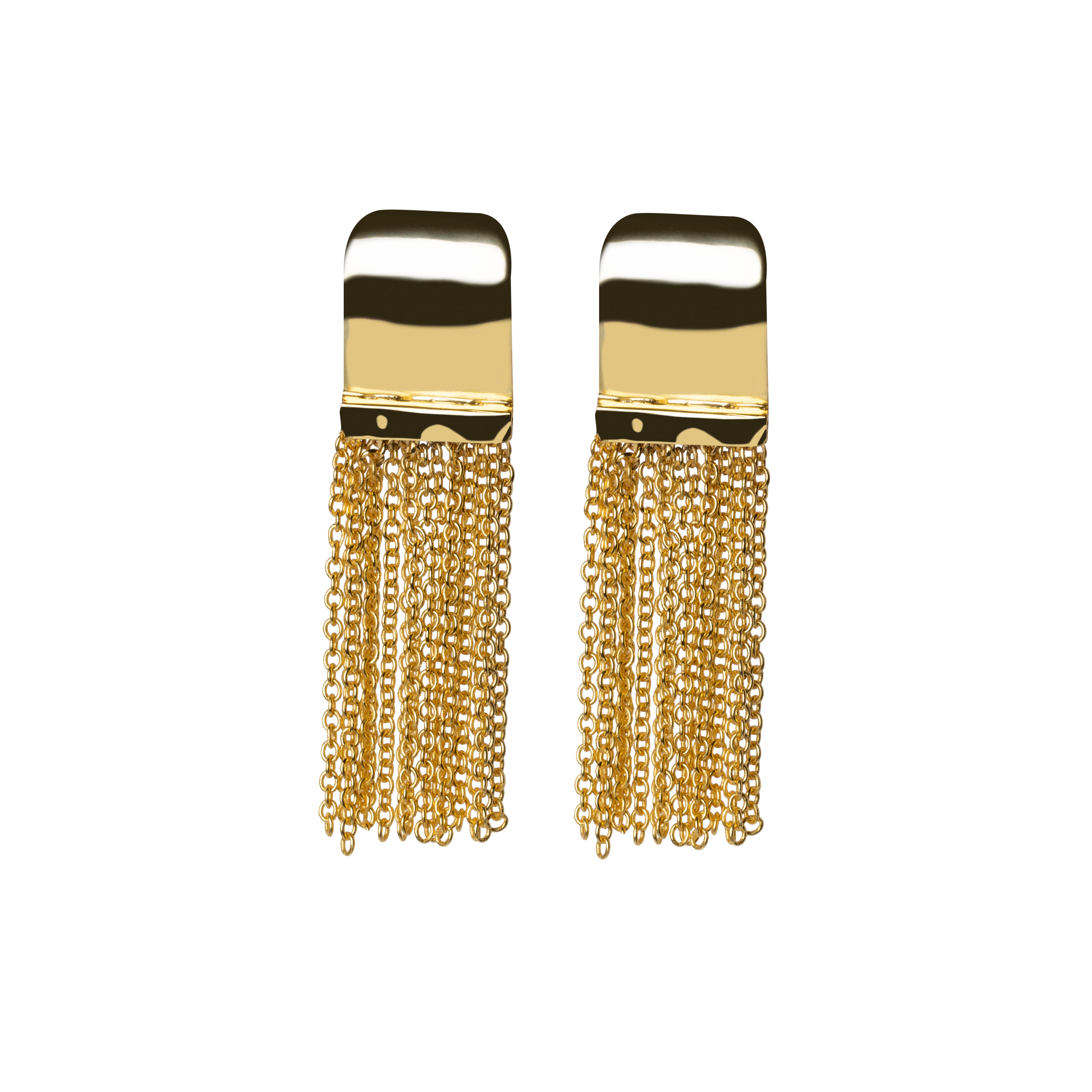 Chain Tassel Earrings