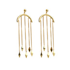 Spike Tassel Earrings