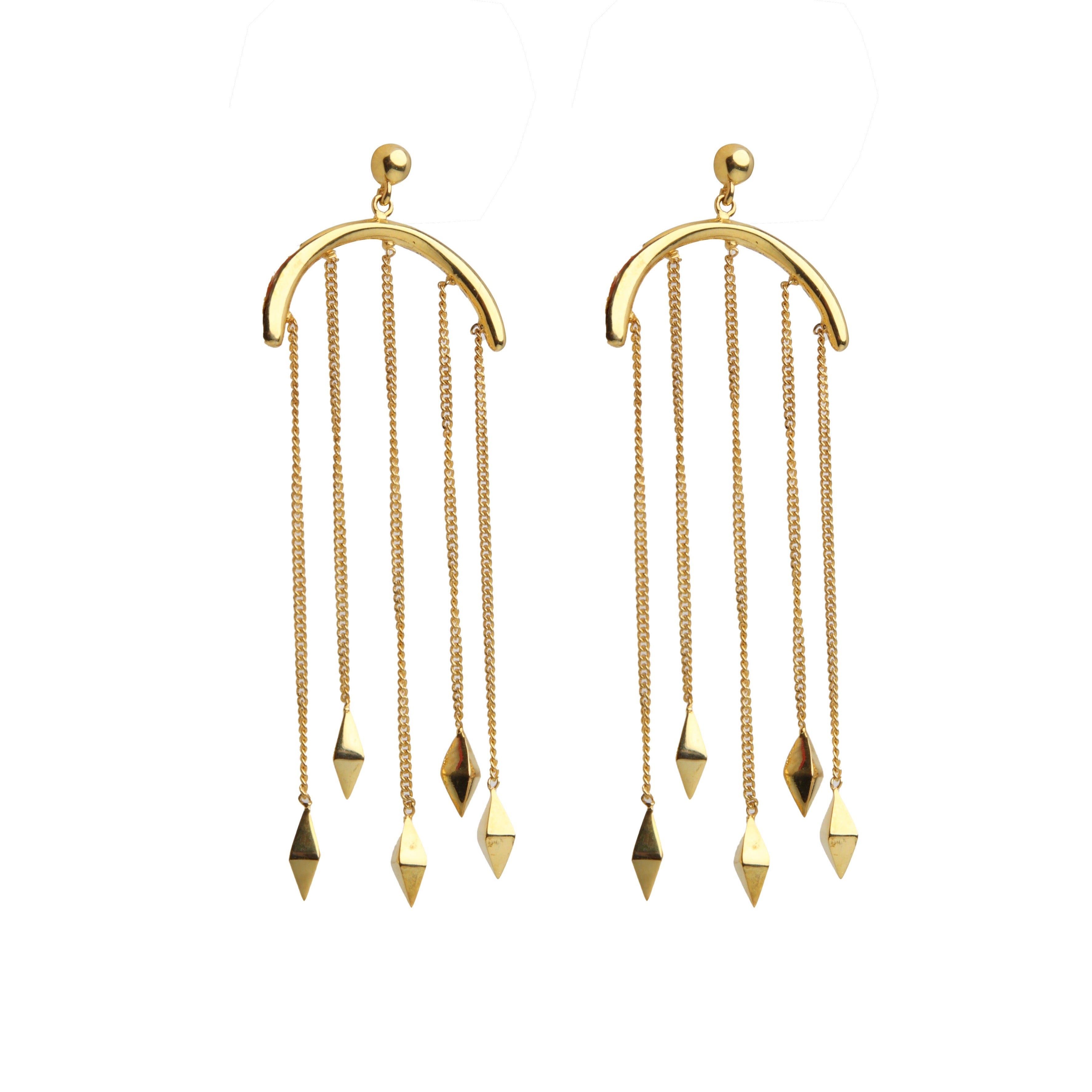 Spike Tassel Earrings