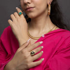 Faith (Imaan) Onyx Ring