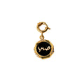 Sabr (Patience) Black Onyx Studded Charm