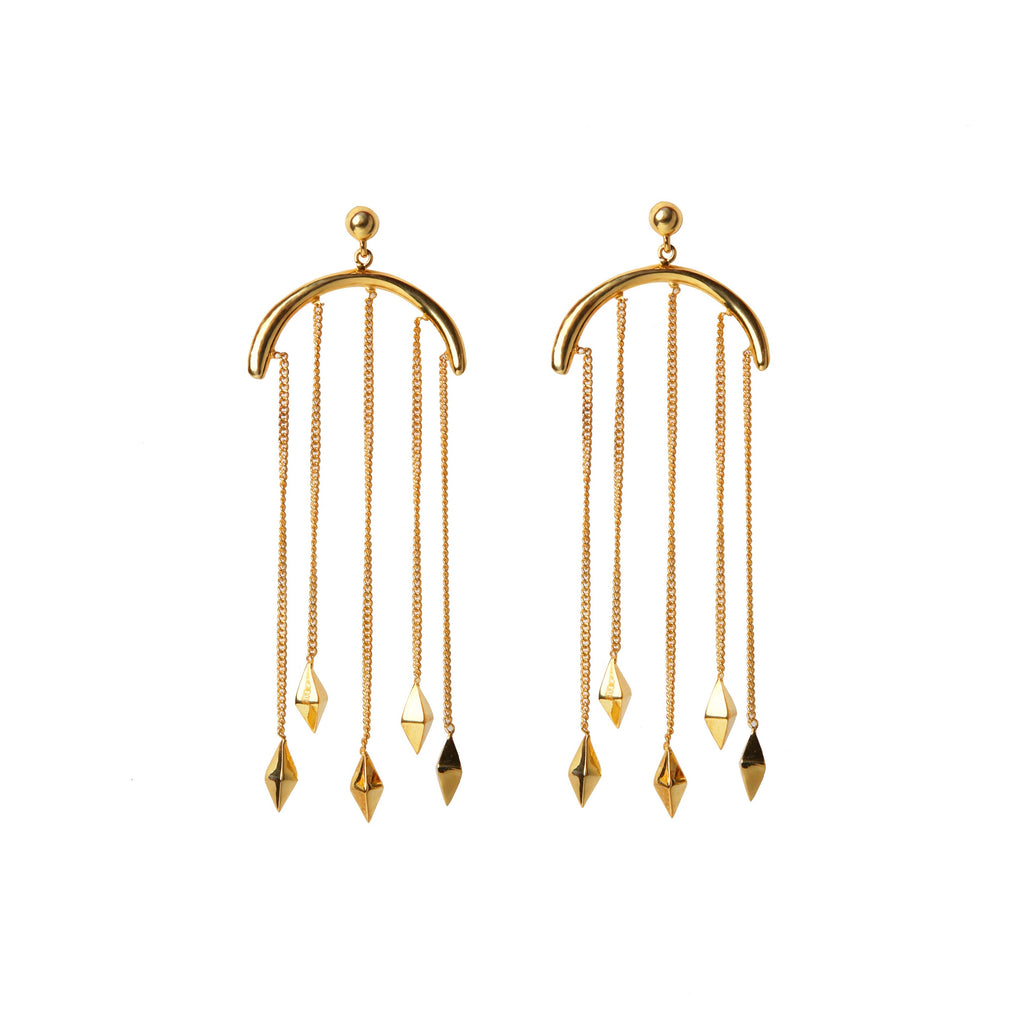 Spike Tassel Earrings