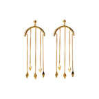 Spike Tassel Earrings